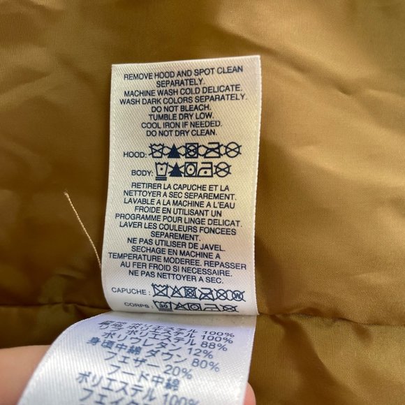 Lands' End Plus Size 3X Women's Down Winter Coat Insulated Puffer - Picture 10 of 10